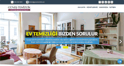 Desktop Screenshot of gunestemizlik.com