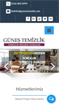 Mobile Screenshot of gunestemizlik.com